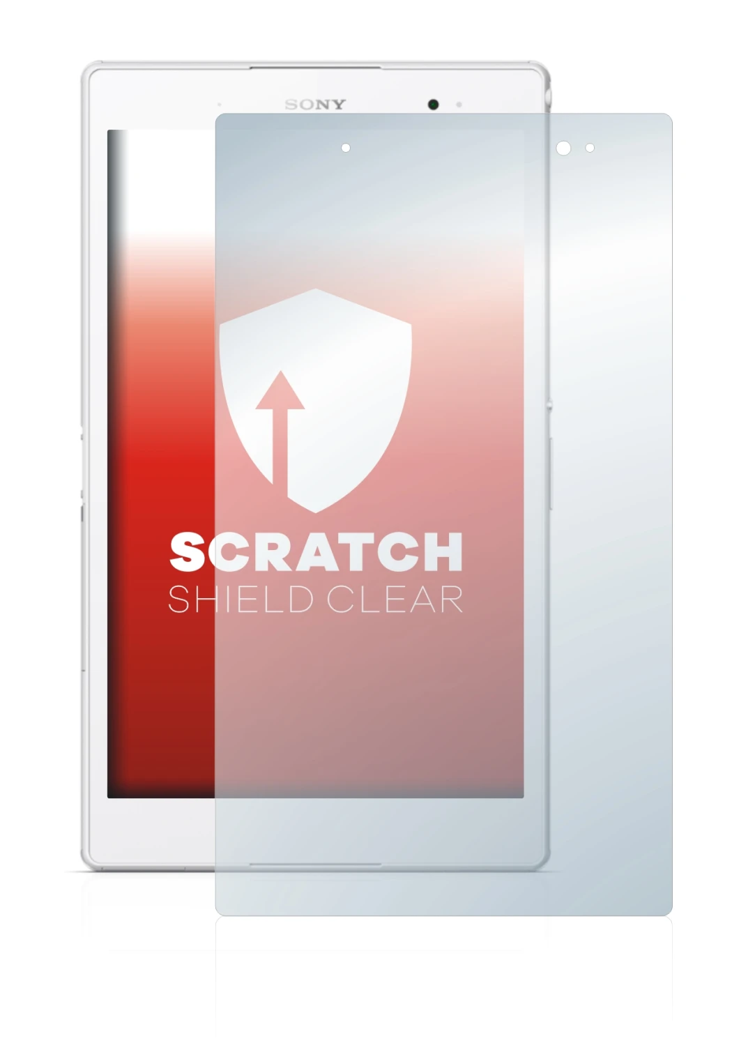 Imagen del dispositivo Sony Xperia Z3 Tablet Compact SGP621 con una amplia variedad de protectores de pantalla.