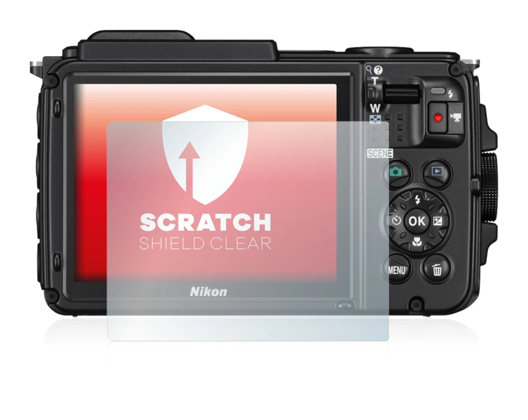 Imagen del dispositivo Nikon Coolpix AW130 con una amplia variedad de protectores de pantalla.