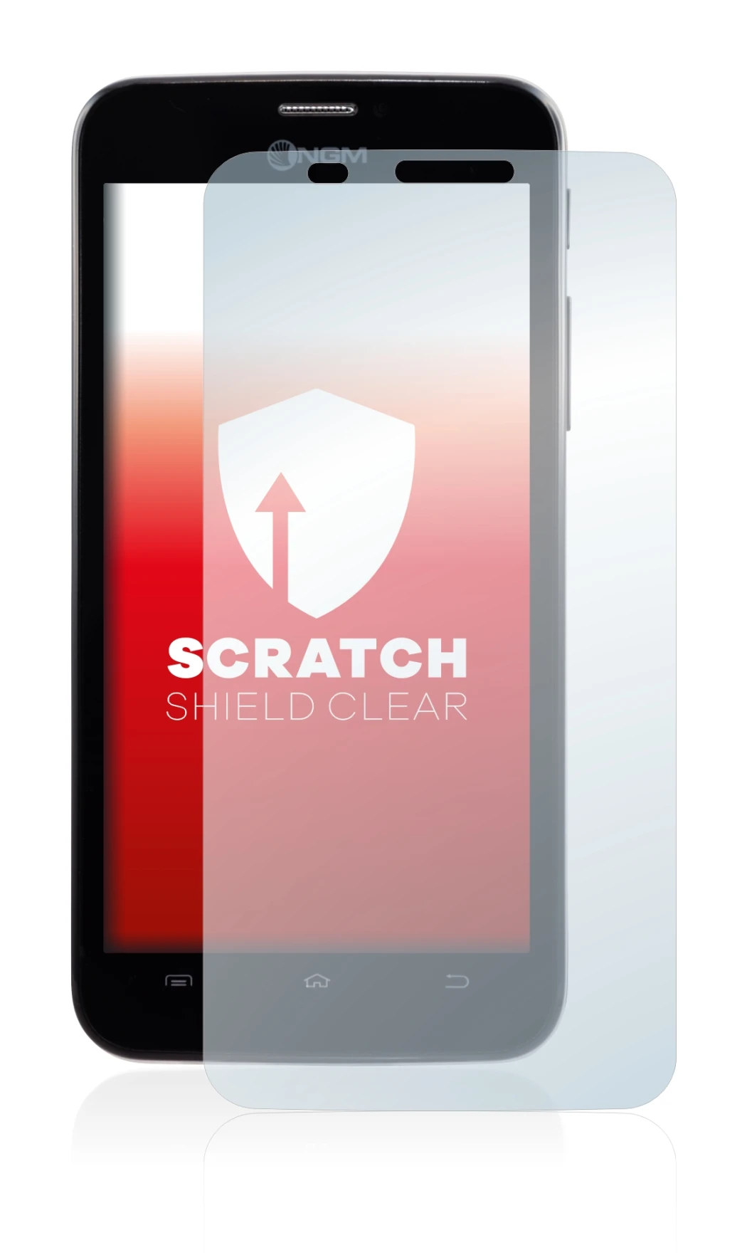 Imagen del dispositivo NGM Dynamic Life con una amplia variedad de protectores de pantalla.