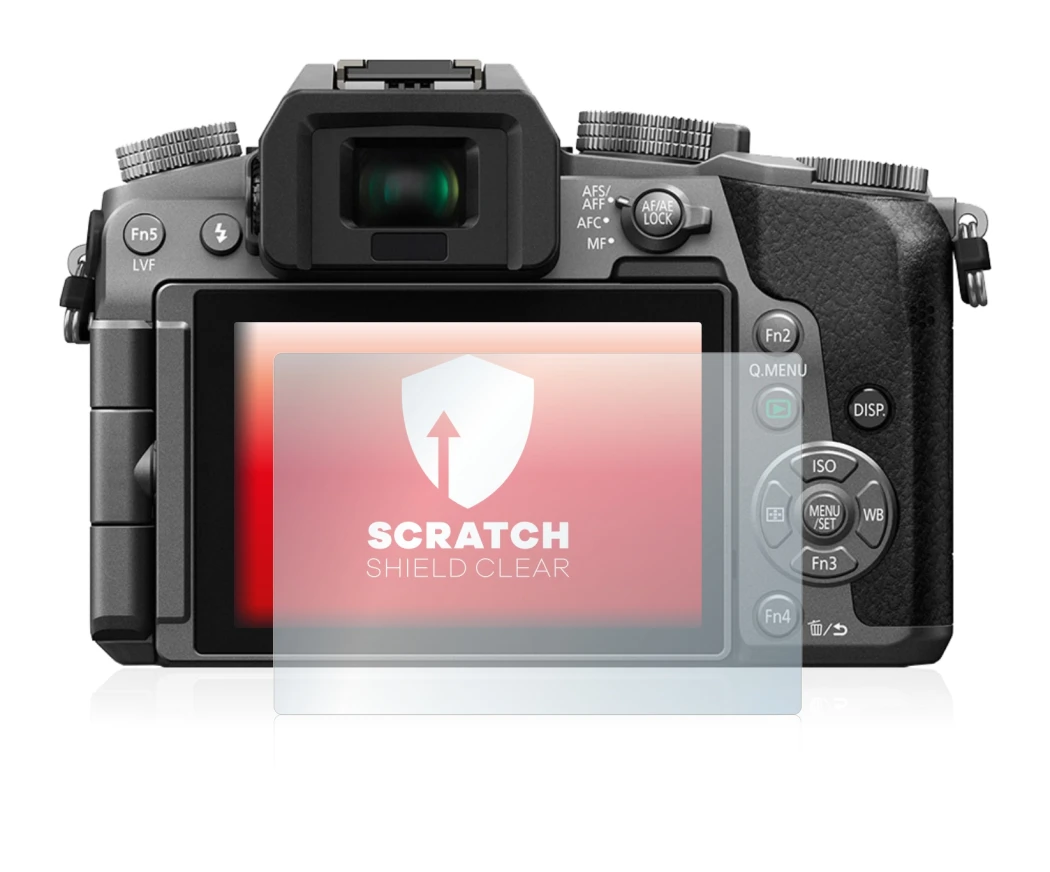 Imagen del dispositivo Panasonic Lumix DMC-G7 con una amplia variedad de protectores de pantalla.