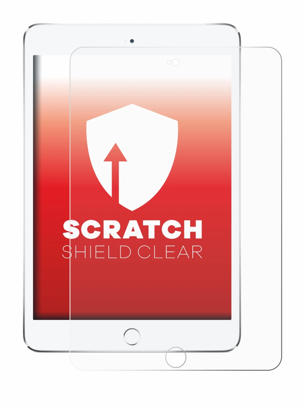 Imagen del dispositivo Apple iPad Mini 4 2015 con una amplia variedad de protectores de pantalla.