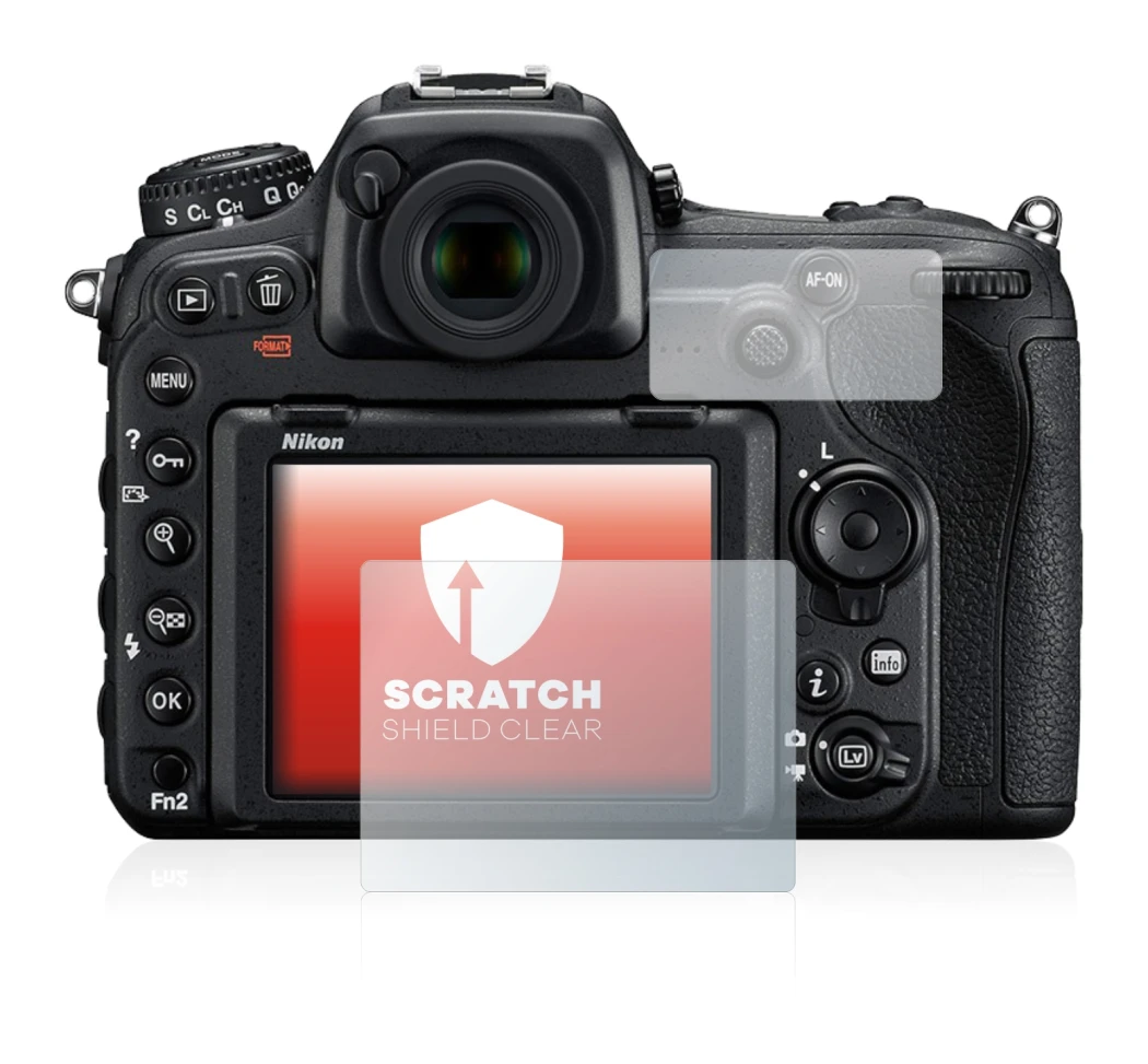 Imagen del dispositivo Nikon D500 con una amplia variedad de protectores de pantalla.