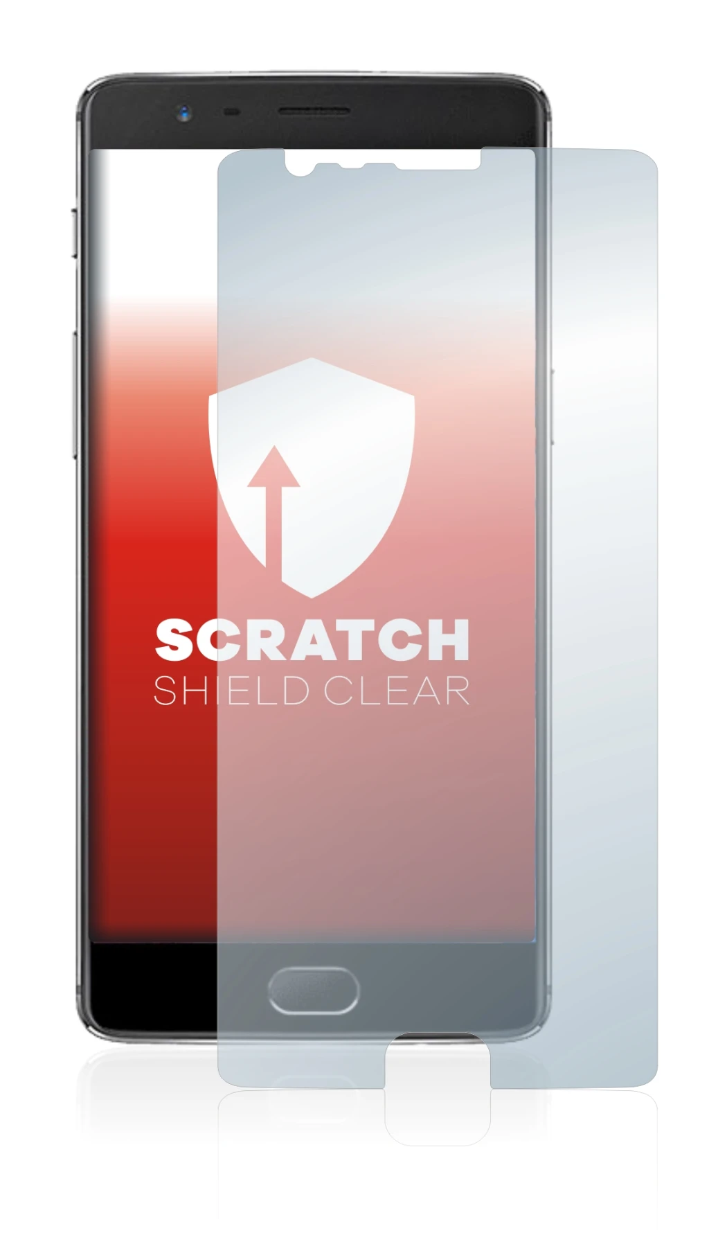 Imagen del dispositivo OnePlus 3 con una amplia variedad de protectores de pantalla.