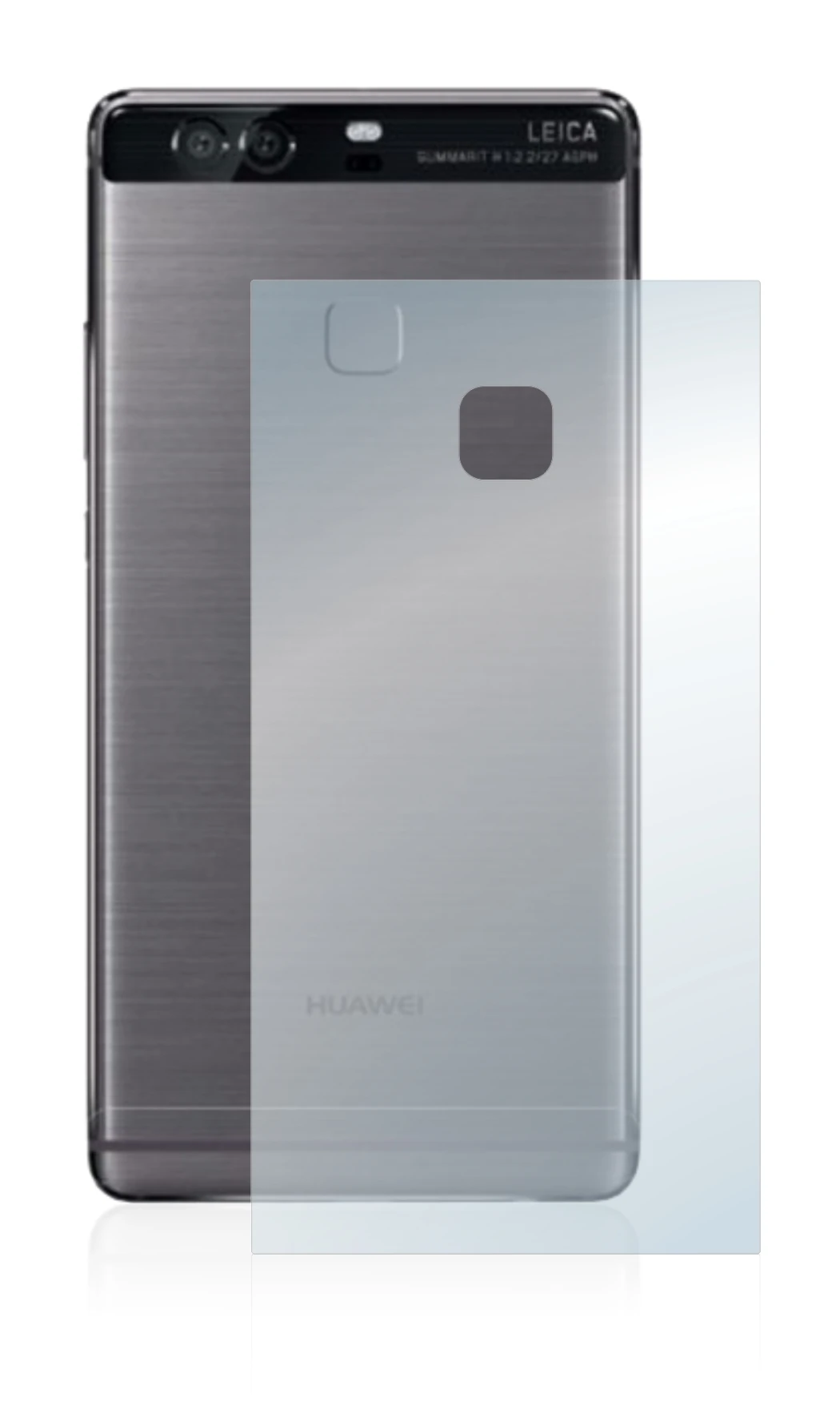 Imagen del dispositivo Huawei P9 Plus (Trasero) con una amplia variedad de protectores de pantalla.