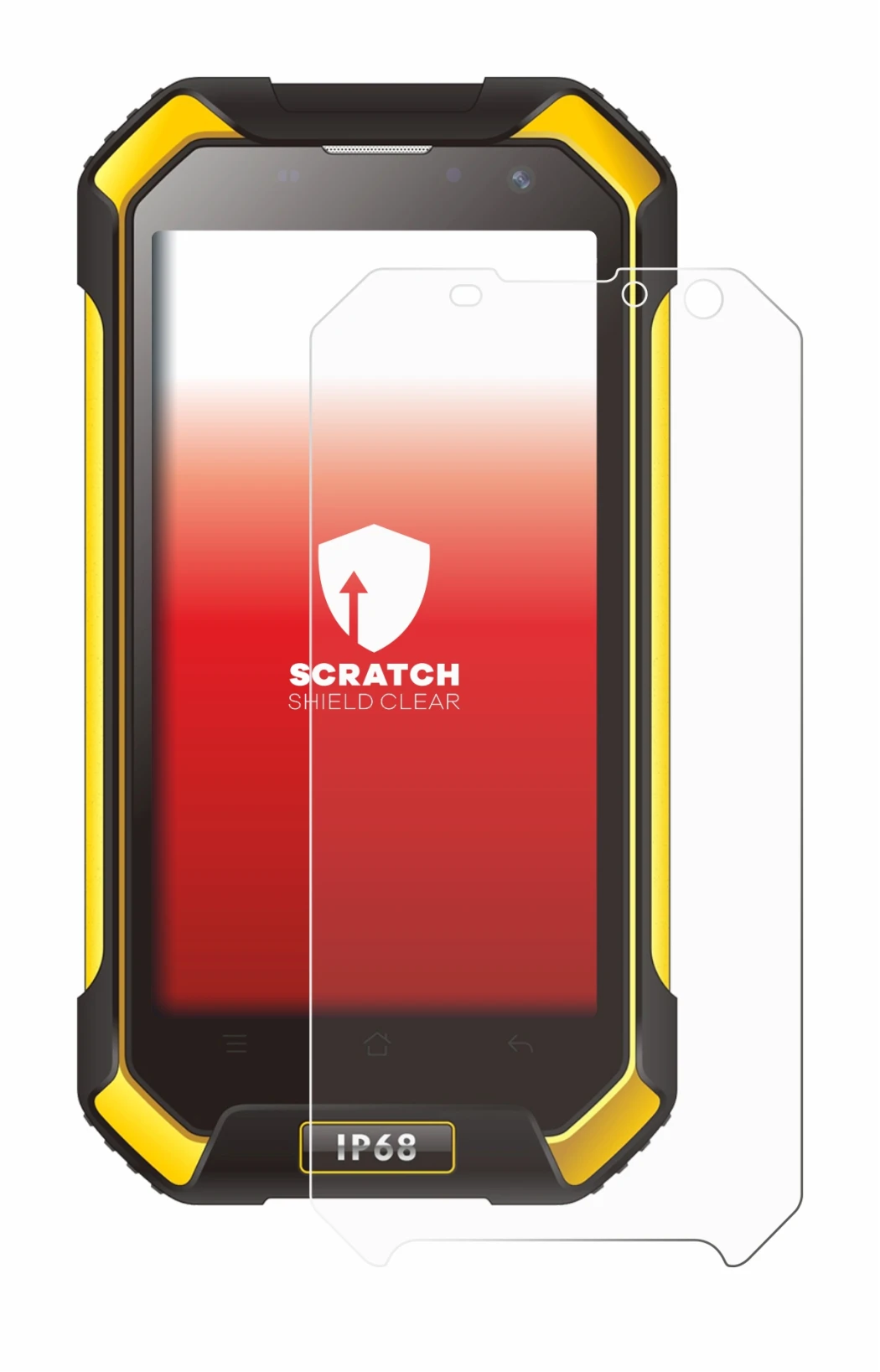 Imagen del dispositivo Blackview BV6000 con una amplia variedad de protectores de pantalla.