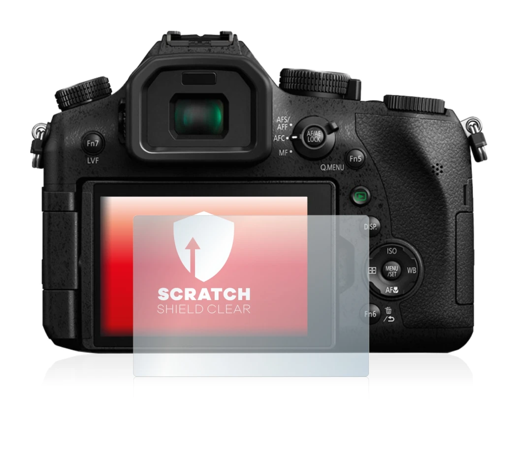 Imagen del dispositivo Panasonic Lumix DMC-FZ2000 con una amplia variedad de protectores de pantalla.