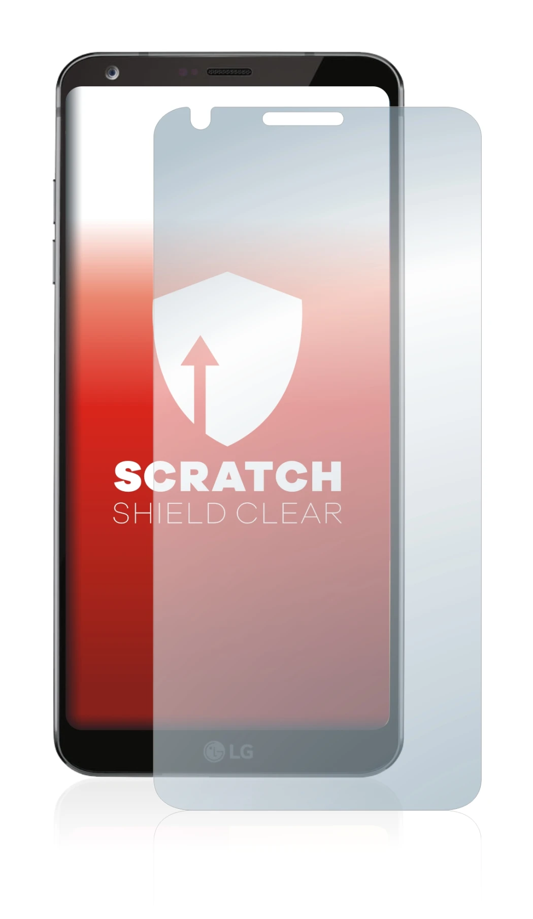 Imagen del dispositivo LG G6 con una amplia variedad de protectores de pantalla.
