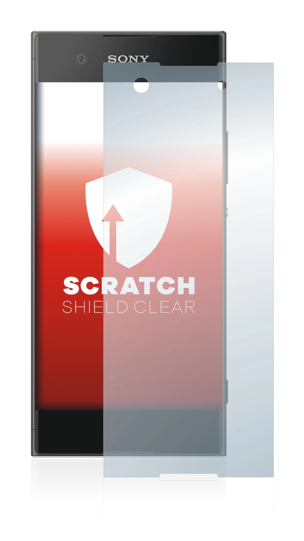 Imagen del dispositivo Sony Xperia XA1 con una amplia variedad de protectores de pantalla.
