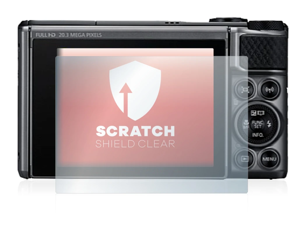 Imagen del dispositivo Canon PowerShot SX730 HS con una amplia variedad de protectores de pantalla.