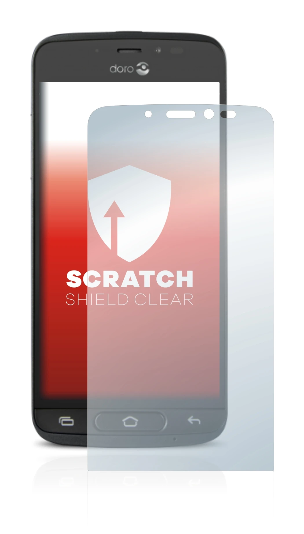 Imagen del dispositivo Doro 8040 con una amplia variedad de protectores de pantalla.