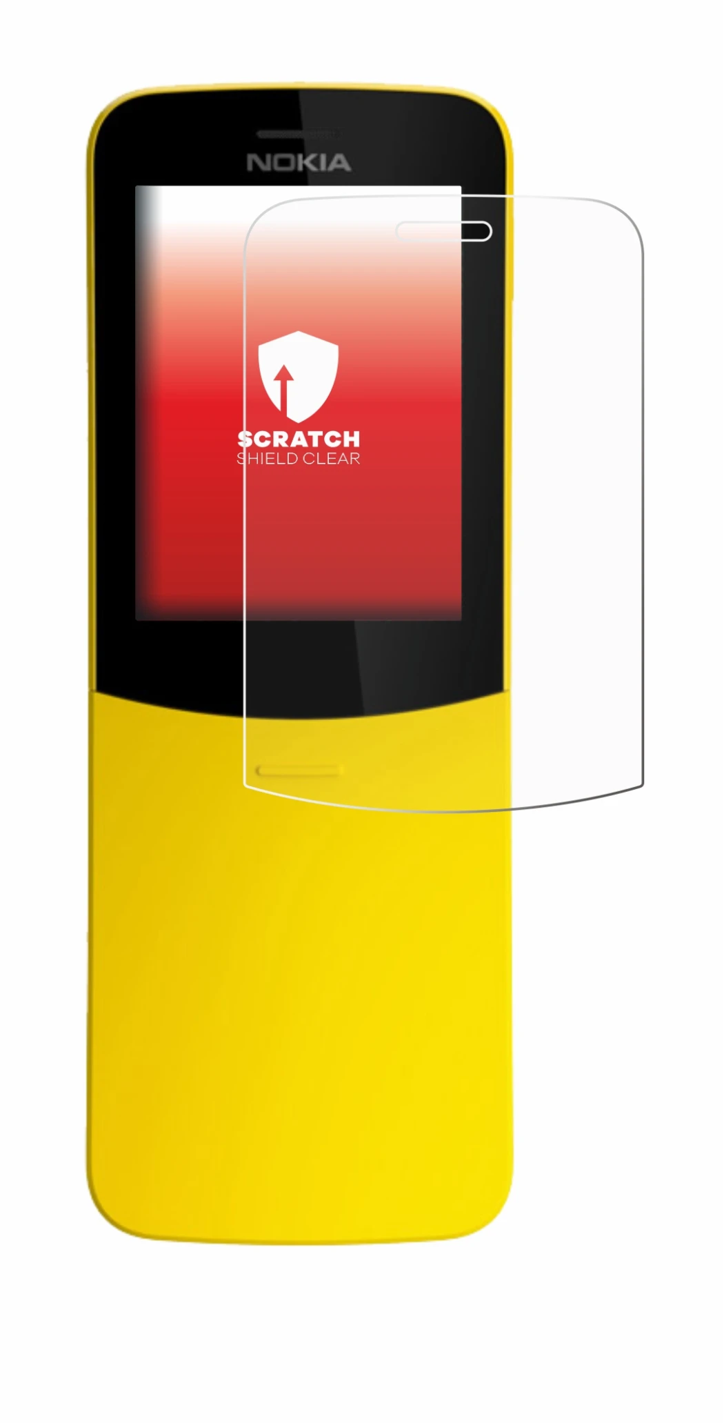 Imagen del dispositivo Nokia 8110 con una amplia variedad de protectores de pantalla.