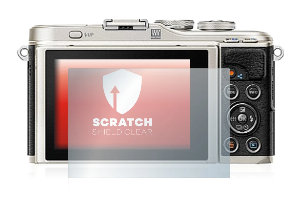 Imagen del dispositivo Olympus PEN E-PL9 con una amplia variedad de protectores de pantalla.