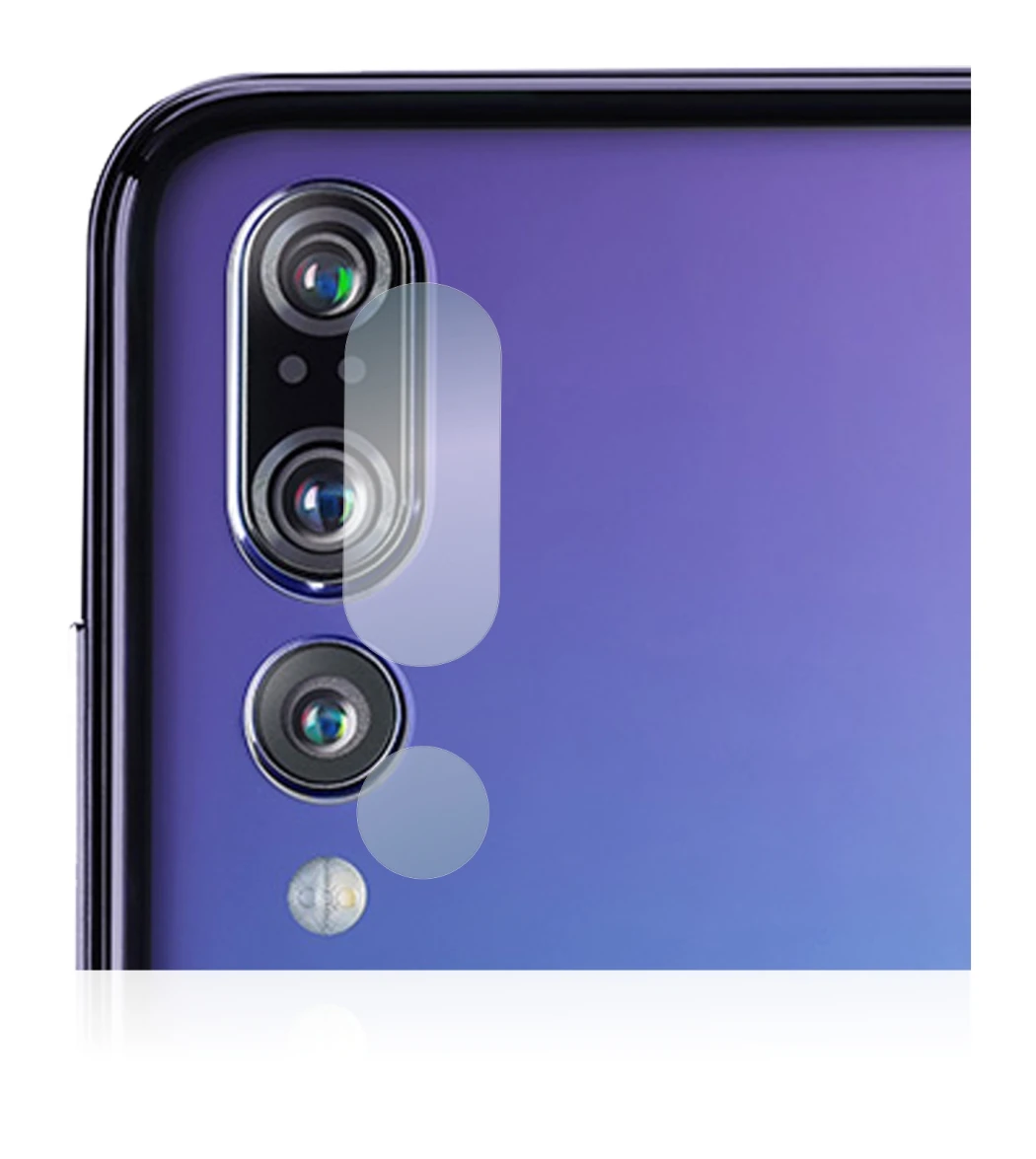 Imagen del dispositivo Huawei P20 Pro (SÓLO Cámara) con una amplia variedad de protectores de pantalla.