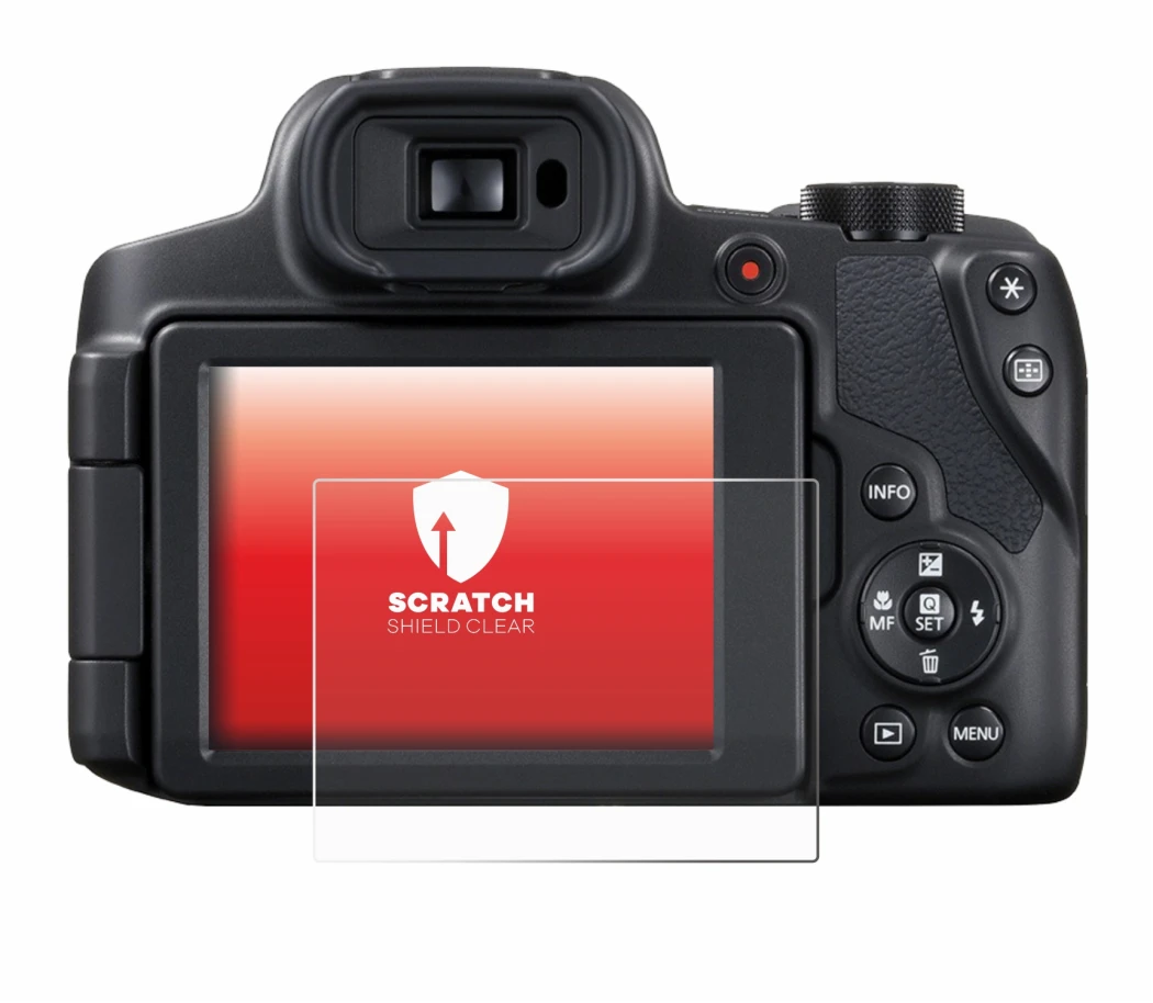 Imagen del dispositivo Canon PowerShot SX70 HS con una amplia variedad de protectores de pantalla.