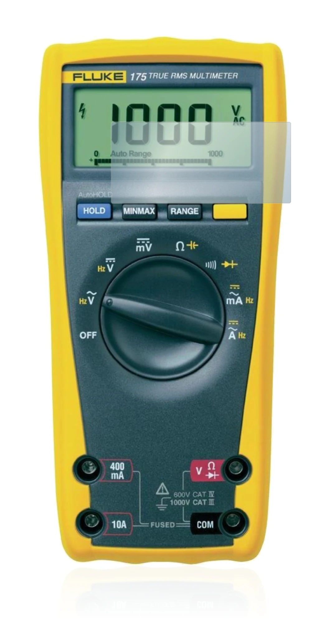 Imagen del dispositivo Fluke MultiMeter 175 con una amplia variedad de protectores de pantalla.
