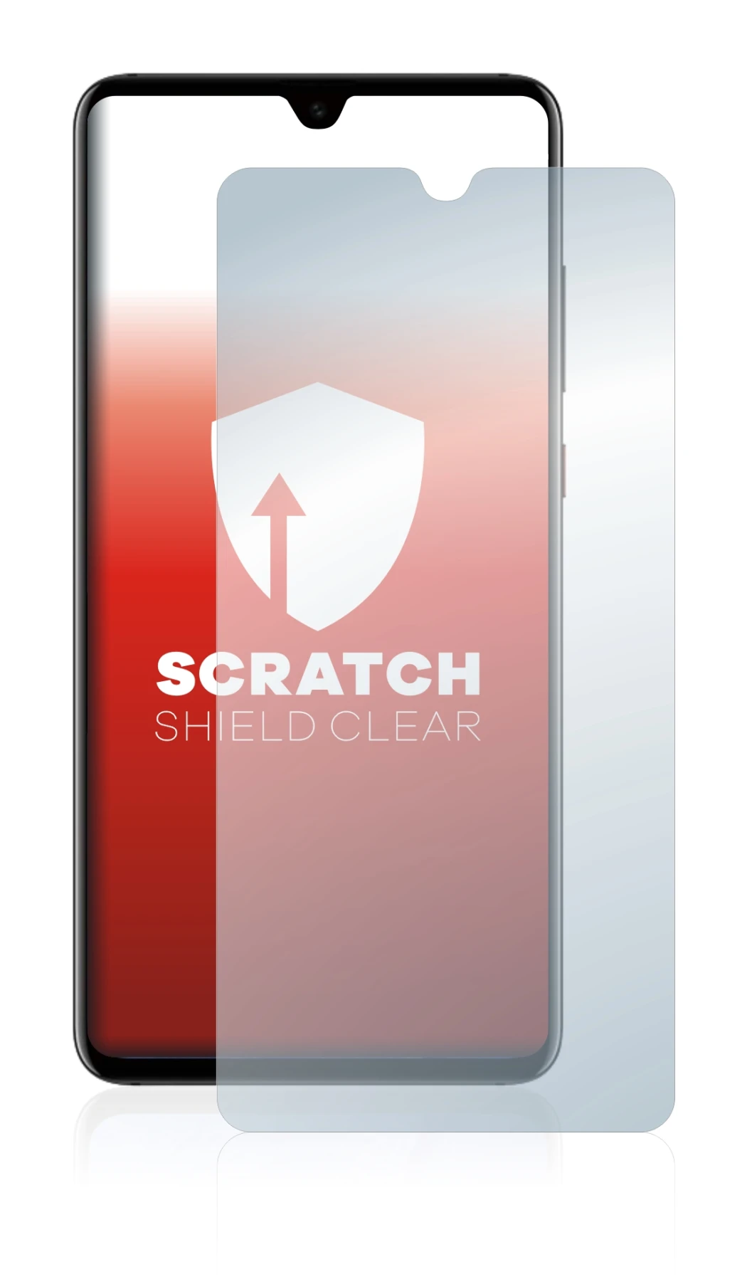 Imagen del dispositivo Huawei Mate 20 con una amplia variedad de protectores de pantalla.