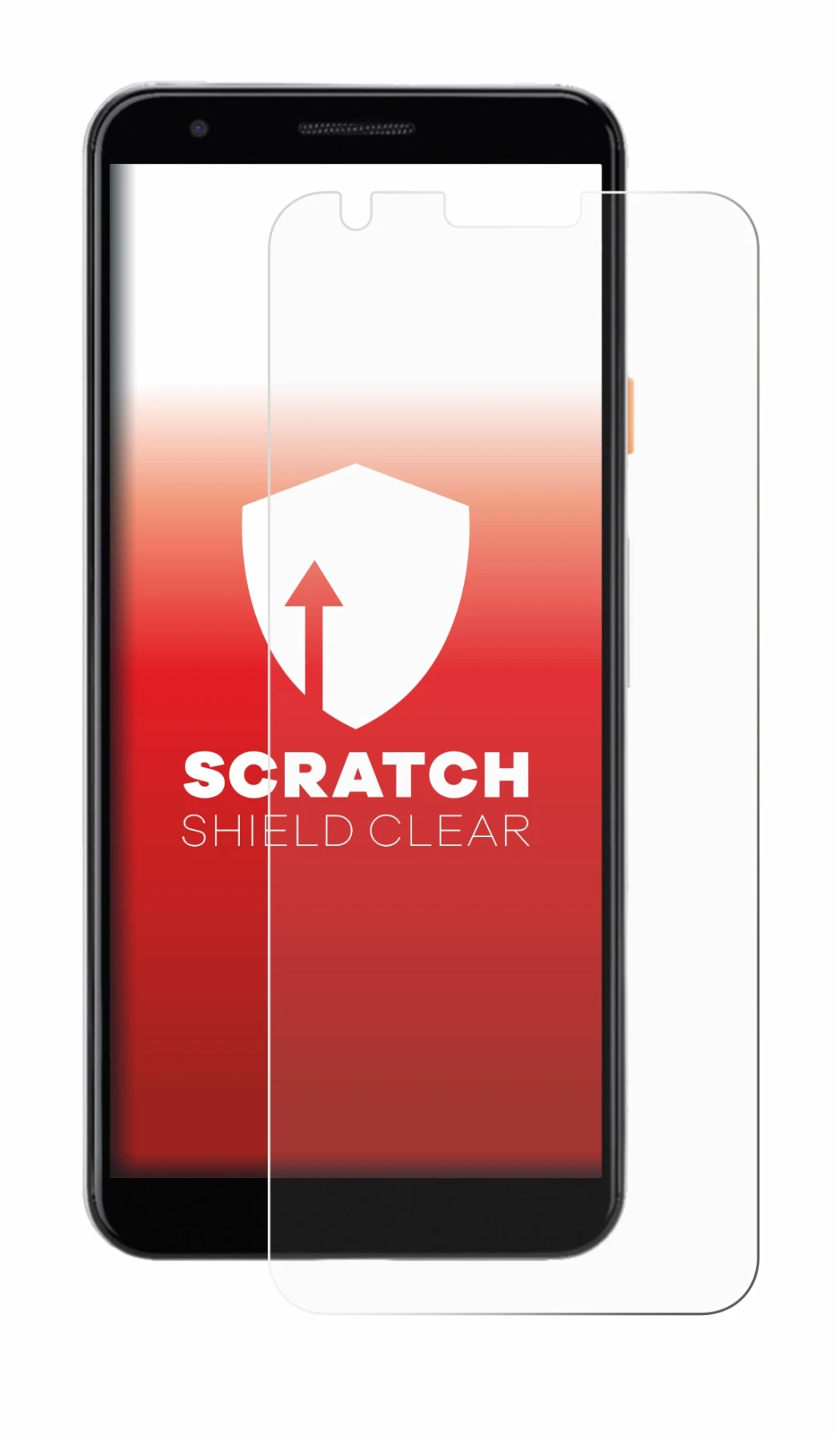 Imagen del dispositivo Google Pixel 3a con una amplia variedad de protectores de pantalla.