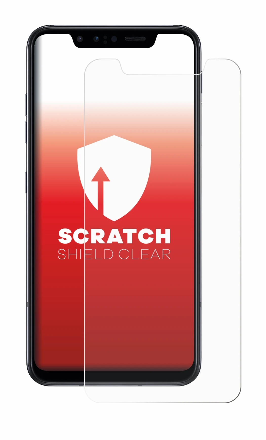 Imagen del dispositivo LG G8s ThinQ con una amplia variedad de protectores de pantalla.
