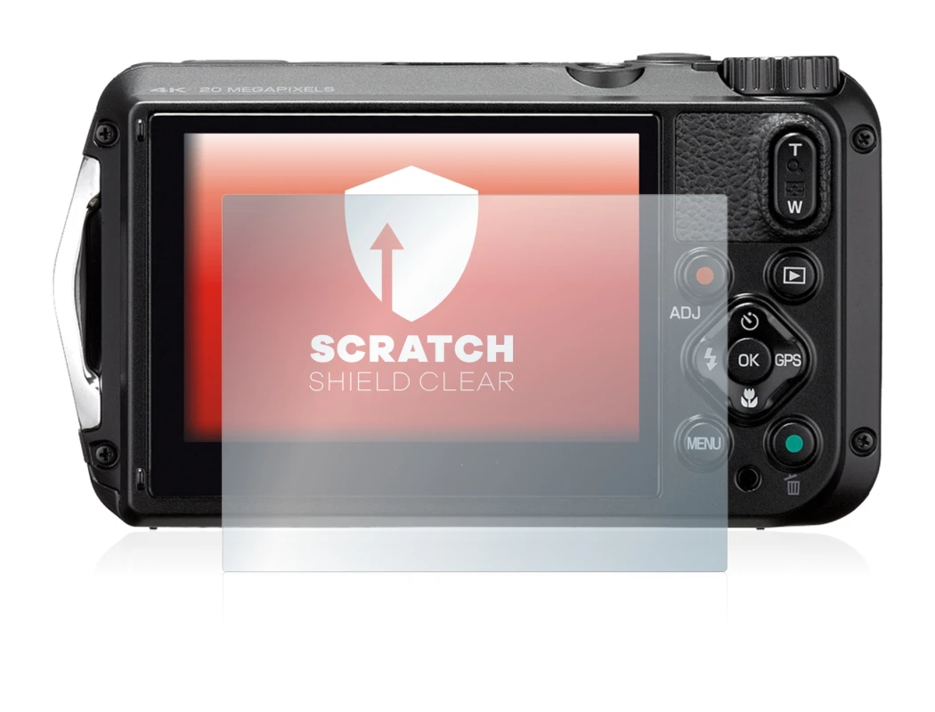 Imagen del dispositivo Ricoh WG-6 con una amplia variedad de protectores de pantalla.
