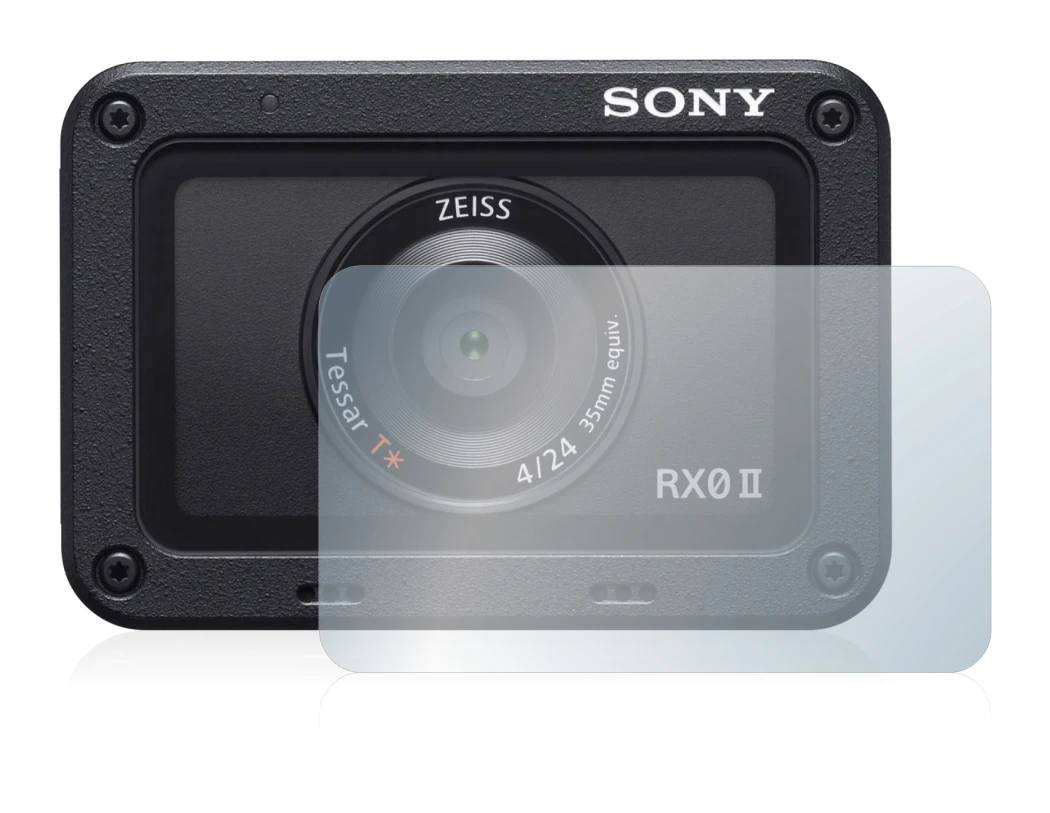 Imagen del dispositivo Sony DSC-RX0M2 (RX0 II) (Lente) con una amplia variedad de protectores de pantalla.