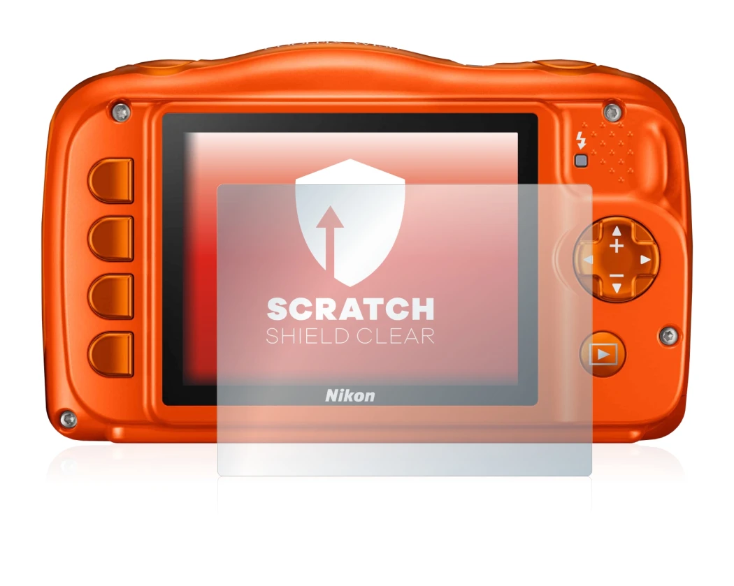 Imagen del dispositivo Nikon Coolpix W150 con una amplia variedad de protectores de pantalla.
