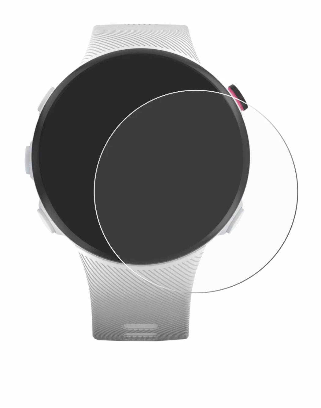 Imagen del dispositivo Garmin Forerunner 45S con una amplia variedad de protectores de pantalla.