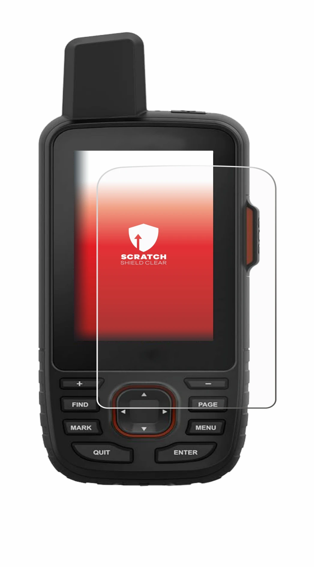 Imagen del dispositivo Garmin GPSMAP 66i con una amplia variedad de protectores de pantalla.