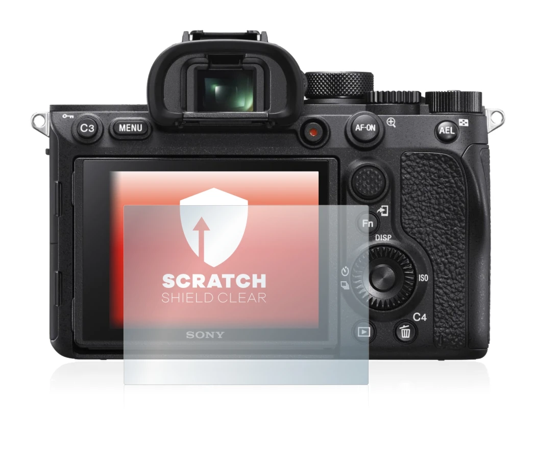 Imagen del dispositivo Sony Alpha 7R IV con una amplia variedad de protectores de pantalla.