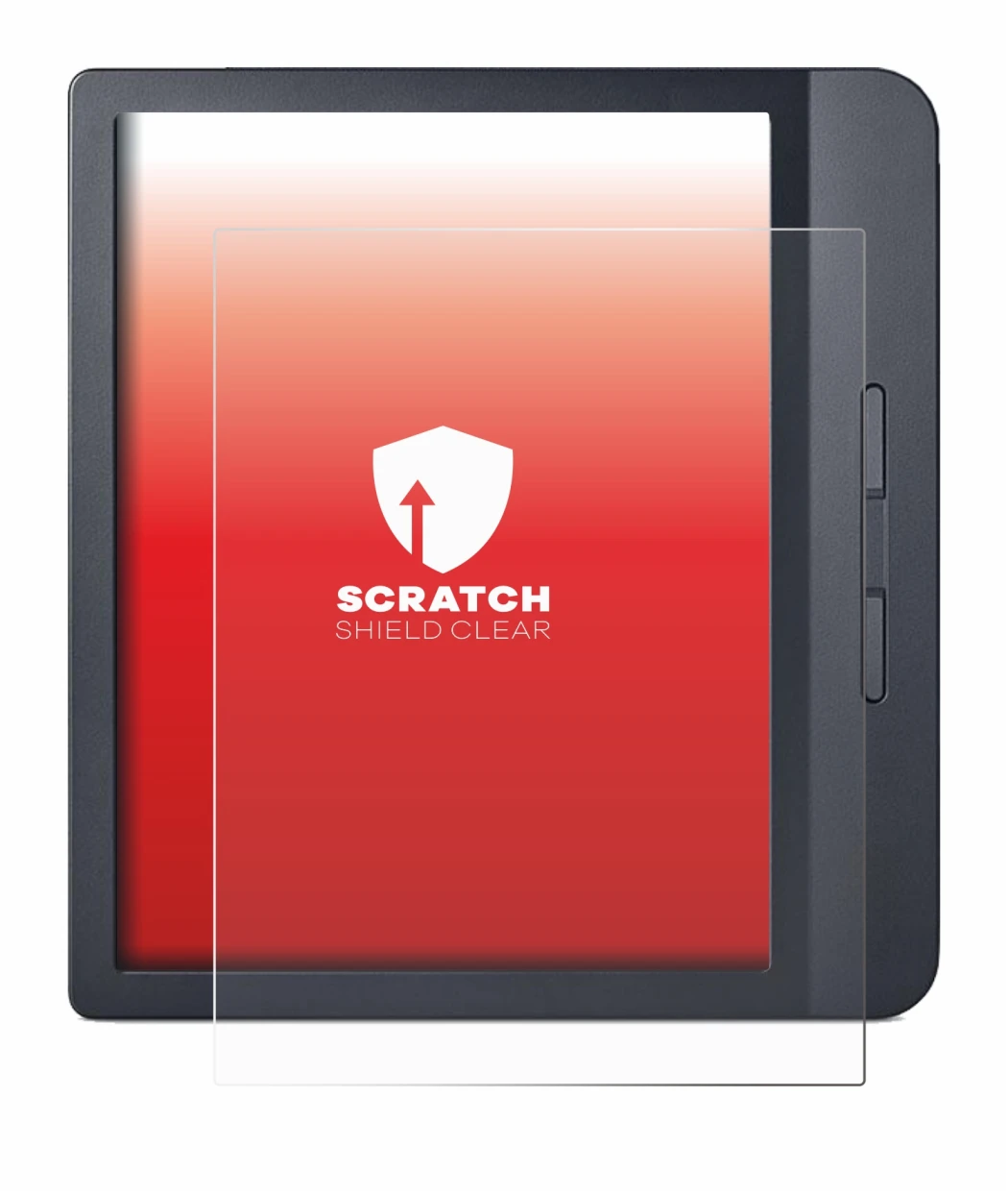 Imagen del dispositivo Kobo Libra H2O con una amplia variedad de protectores de pantalla.