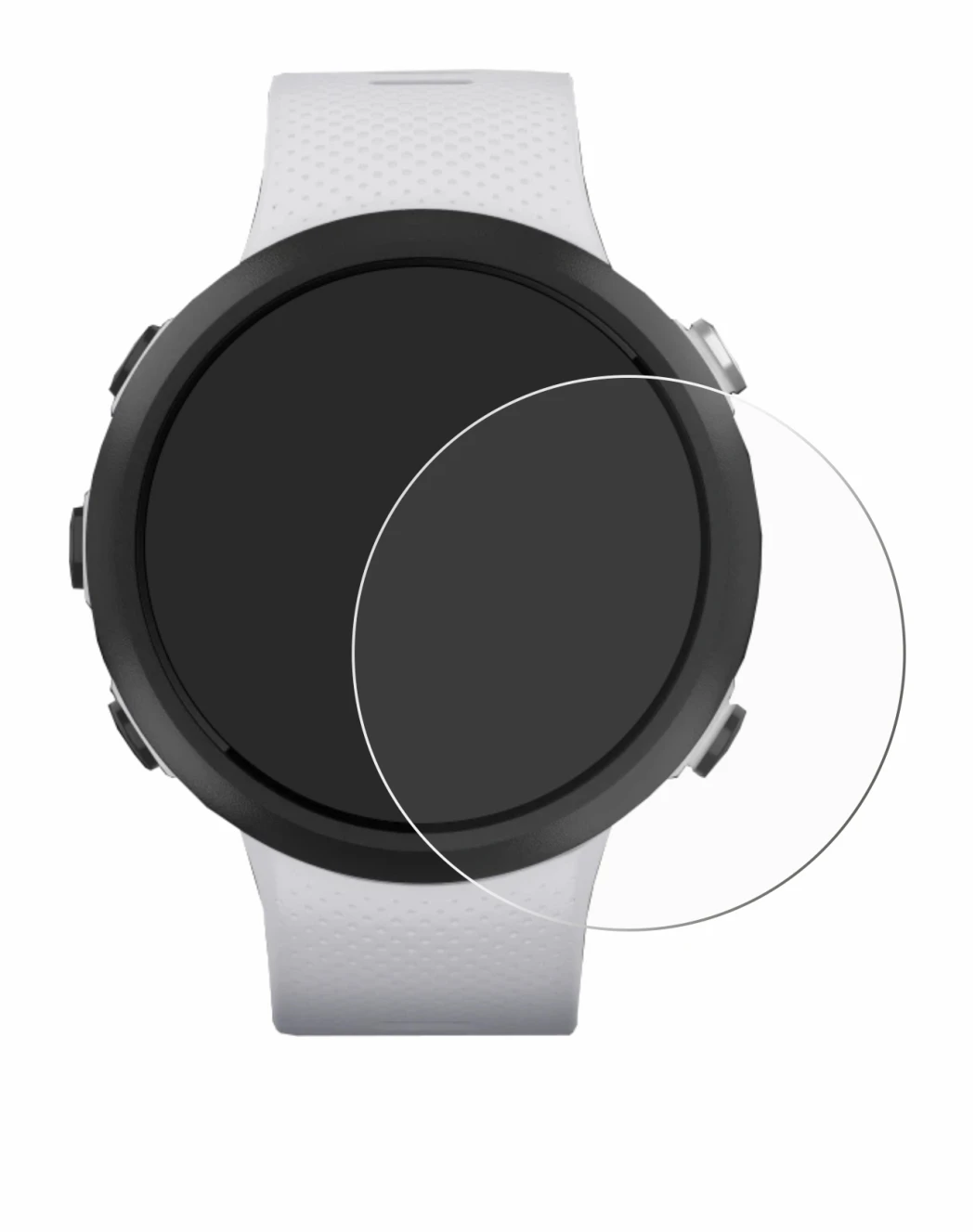 Imagen del dispositivo Garmin Swim 2 con una amplia variedad de protectores de pantalla.