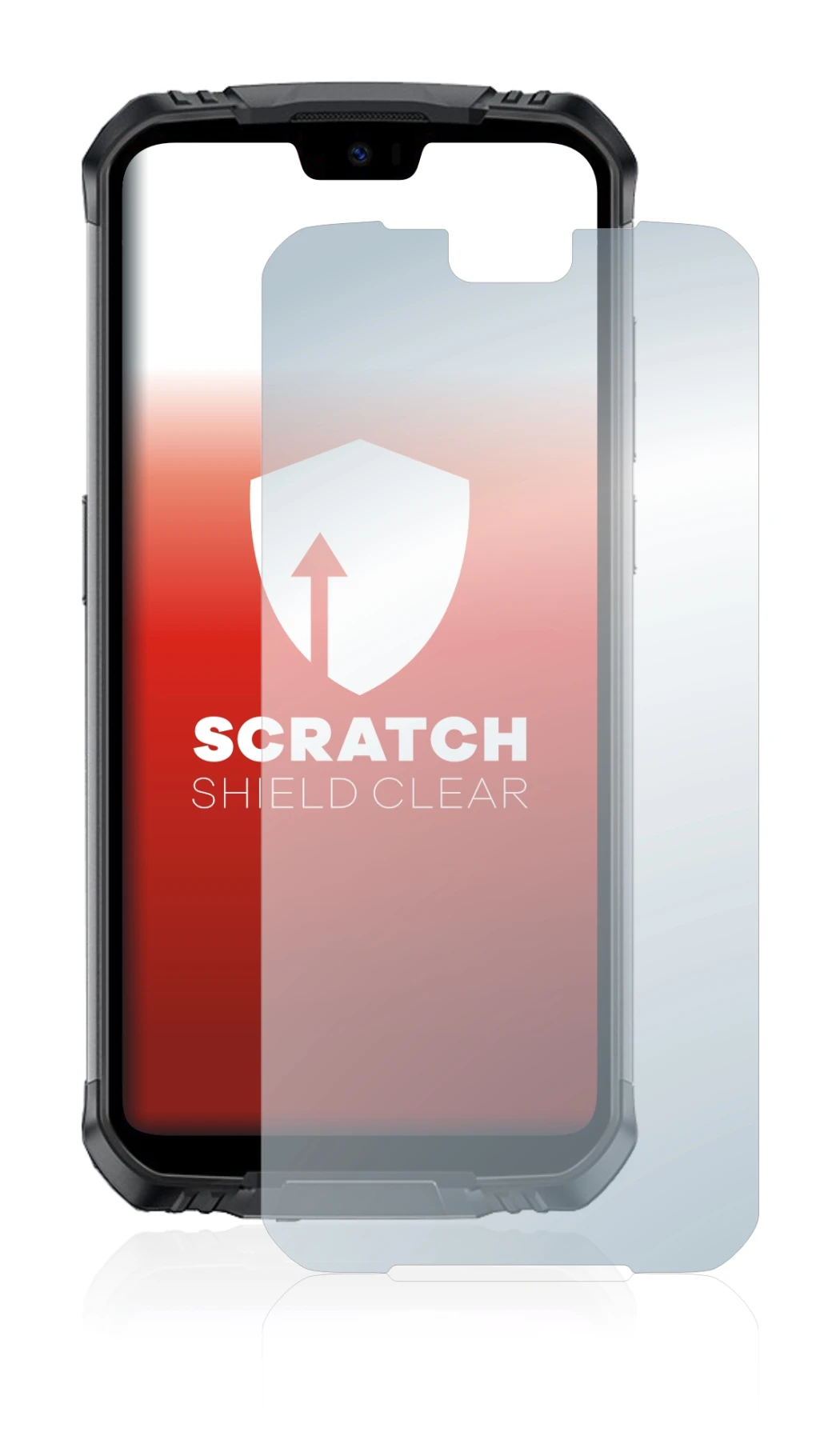 Imagen del dispositivo Doogee S68 Pro con una amplia variedad de protectores de pantalla.