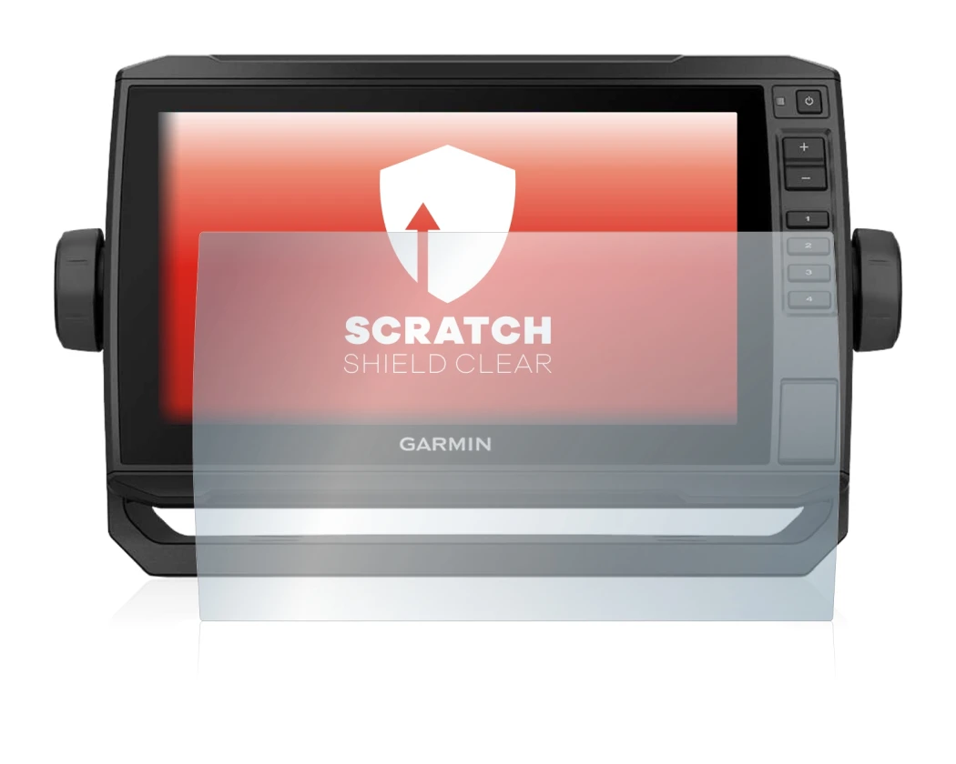 Imagen del dispositivo Garmin ECHOMAP UHD 92sv con una amplia variedad de protectores de pantalla.