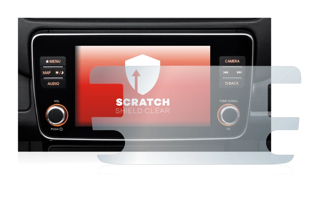 Imagen del dispositivo Nissan Leaf E Plus Infotainment System con una amplia variedad de protectores de pantalla.