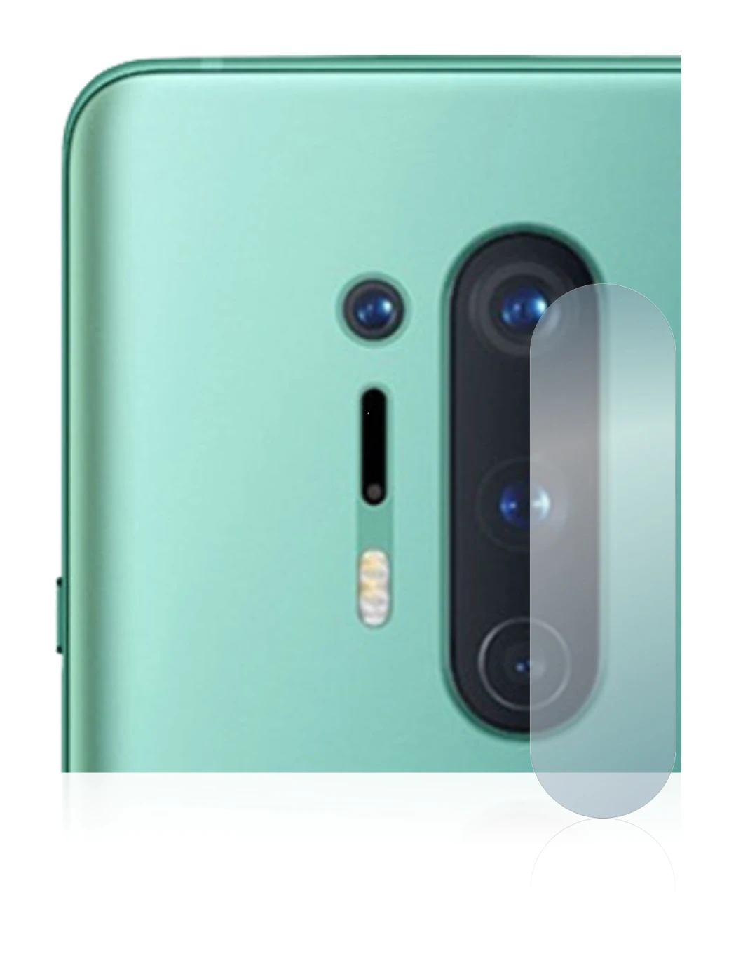 Imagen del dispositivo OnePlus 8 Pro (SÓLO Cámara) con una amplia variedad de protectores de pantalla.
