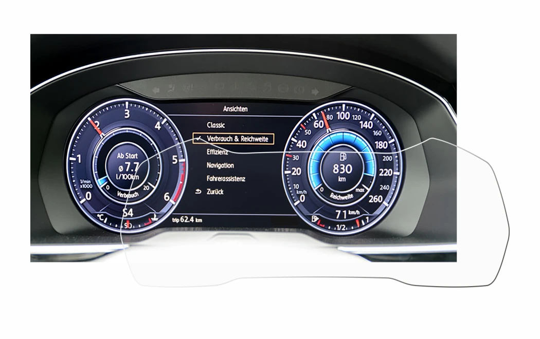 Imagen del dispositivo Volkswagen Passat Active Info Cockpit 12.3