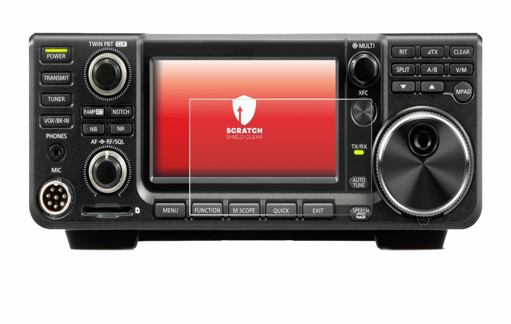 Imagen del dispositivo Icom IC-9700 con una amplia variedad de protectores de pantalla.