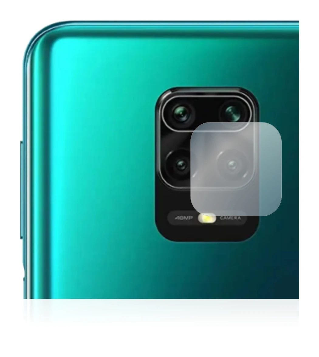 Imagen del dispositivo Xiaomi Redmi Note 9S (SÓLO Cámara) con una amplia variedad de protectores de pantalla.