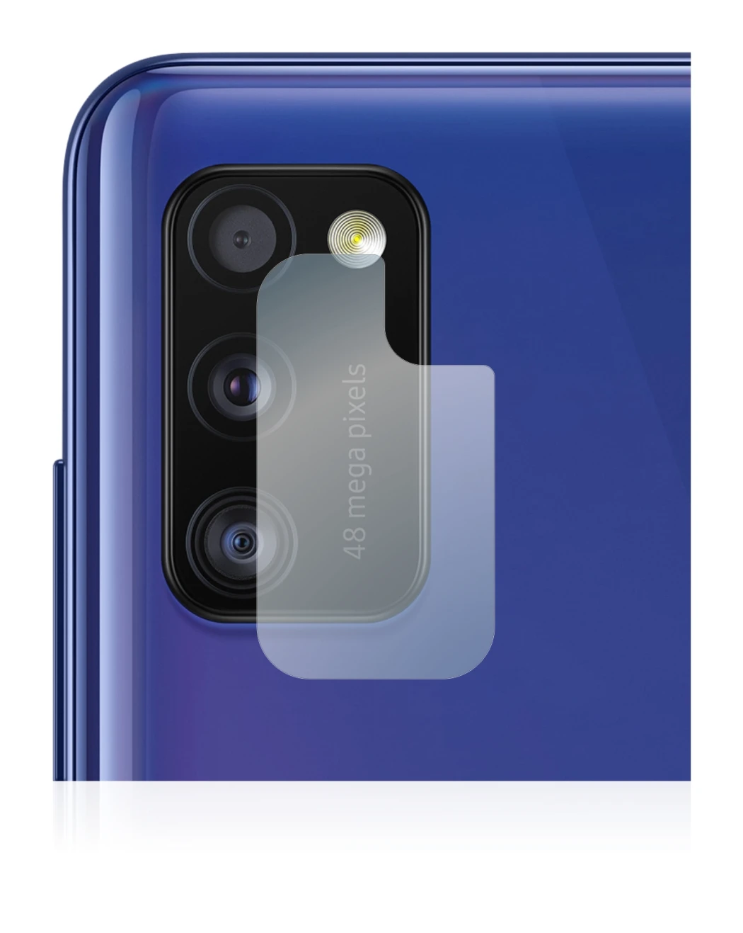 Imagen del dispositivo Samsung Galaxy A41 (SÓLO Cámara) con una amplia variedad de protectores de pantalla.