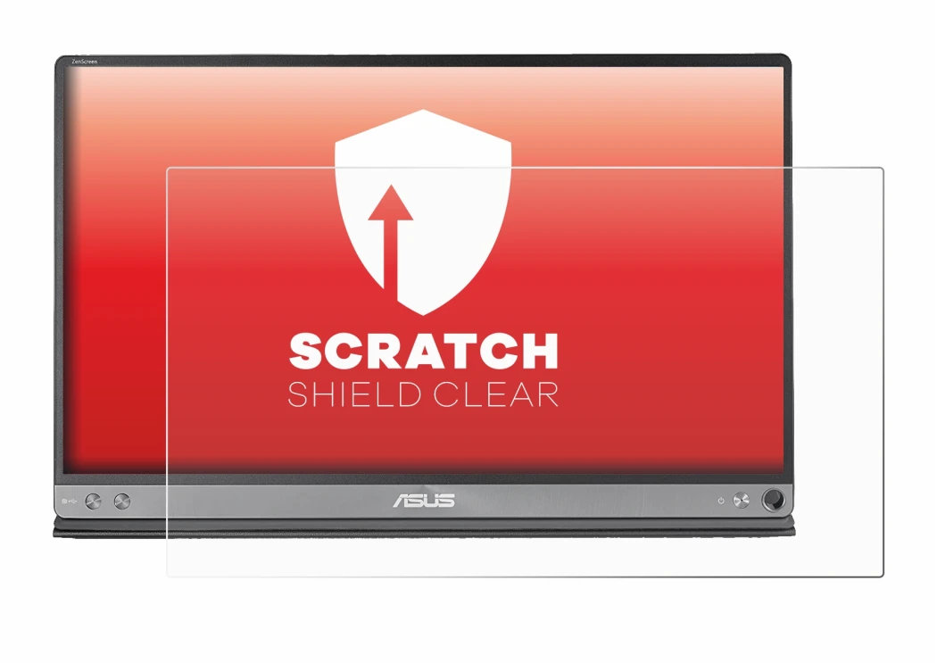 Imagen del dispositivo ASUS ZenScreen MB16AC con una amplia variedad de protectores de pantalla.