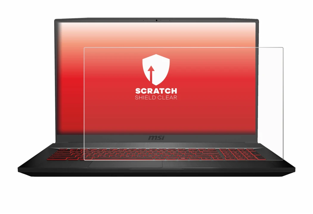 Imagen del dispositivo MSI GF75 10SDR-234 con una amplia variedad de protectores de pantalla.