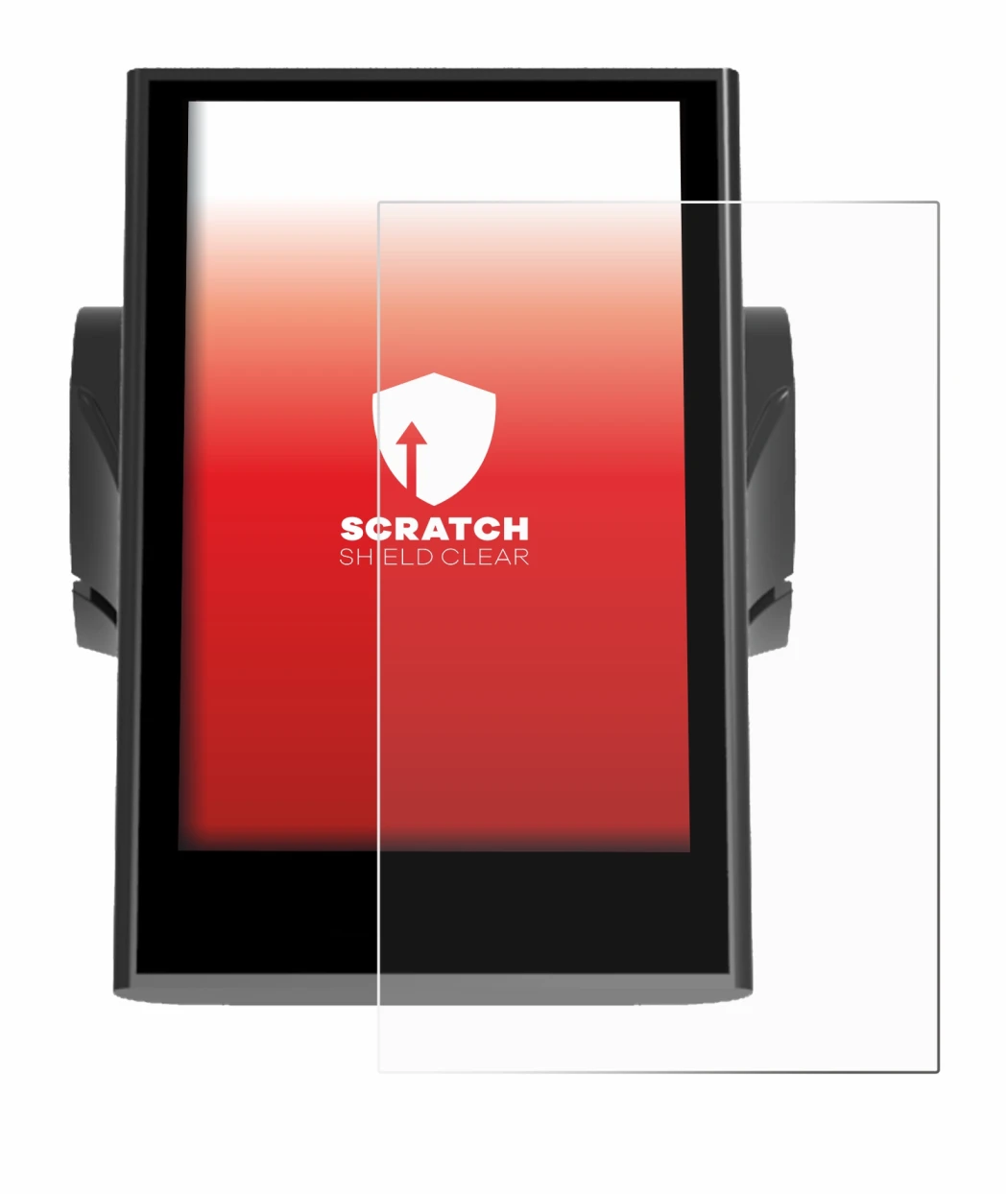 Imagen del dispositivo Bafang DP C18 con una amplia variedad de protectores de pantalla.