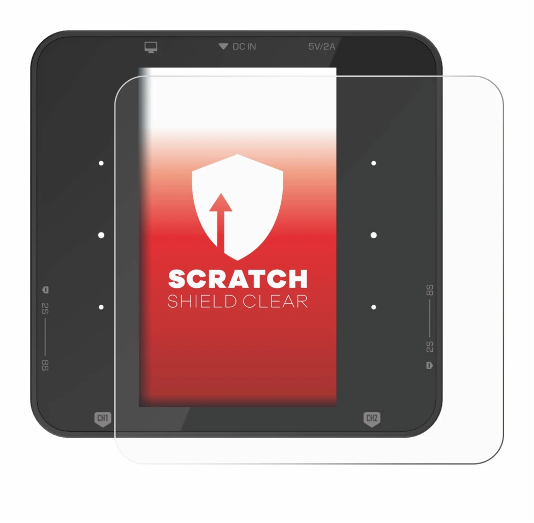 Imagen del dispositivo ISDT P30 con una amplia variedad de protectores de pantalla.