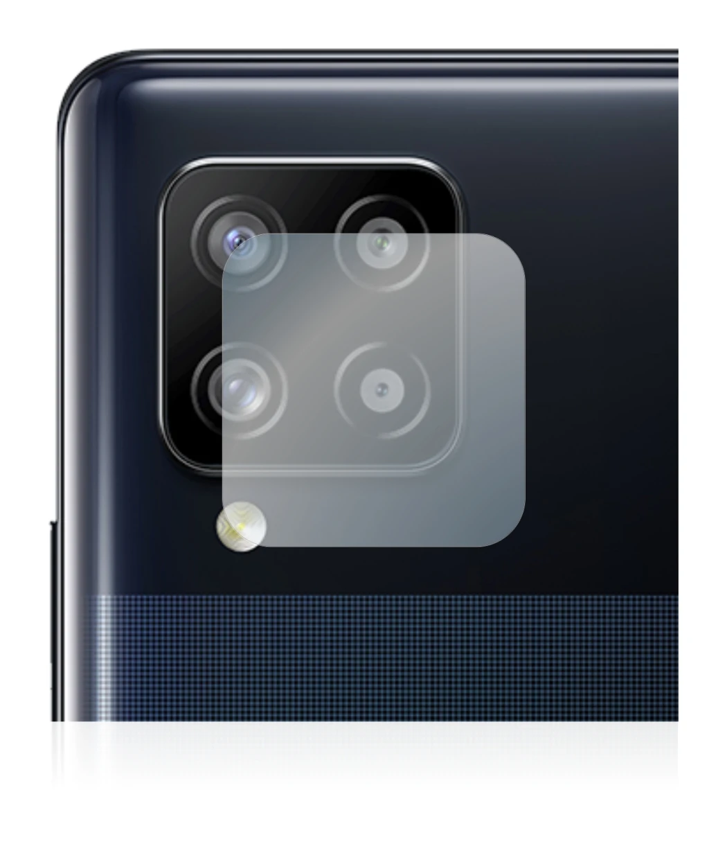 Imagen del dispositivo Samsung Galaxy A42 5G (SÓLO Cámara) con una amplia variedad de protectores de pantalla.