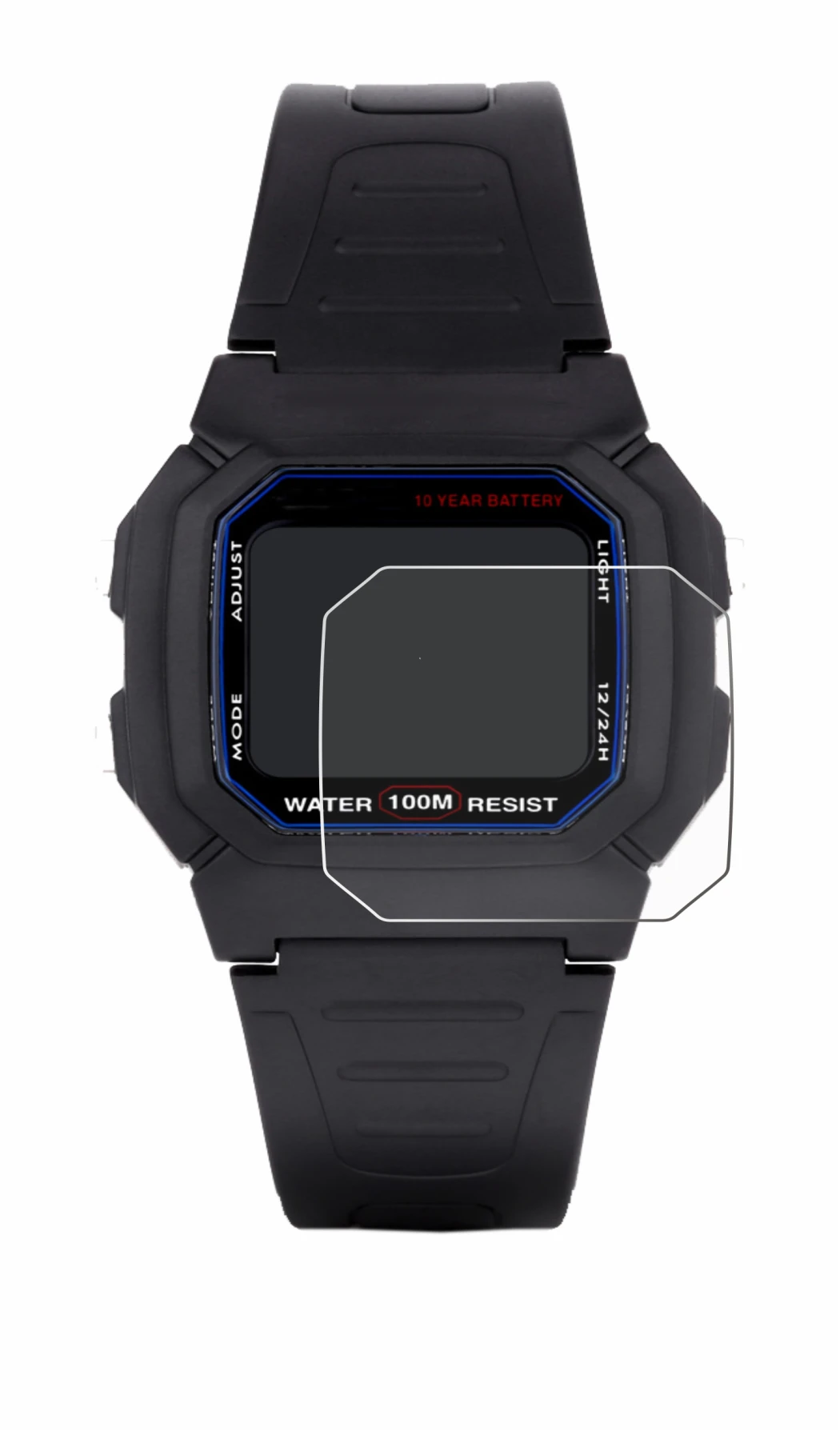 Imagen del dispositivo Casio W-800H-1AVES con una amplia variedad de protectores de pantalla.