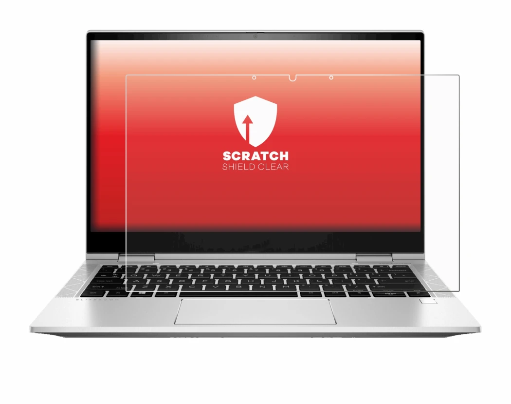 Imagen del dispositivo HP EliteBook x360 830 G8 con una amplia variedad de protectores de pantalla.