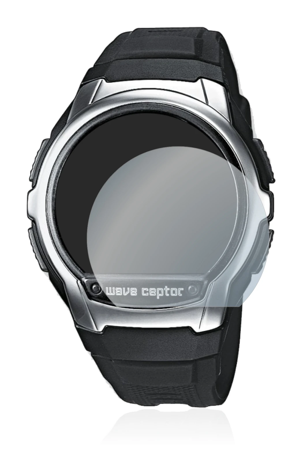 Imagen del dispositivo Casio Wave Ceptor WV-58 con una amplia variedad de protectores de pantalla.