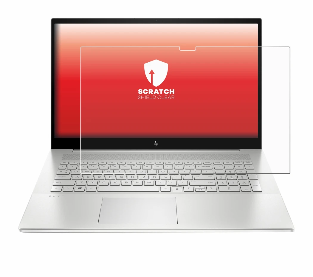 Imagen del dispositivo HP Envy 17-cX con una amplia variedad de protectores de pantalla.