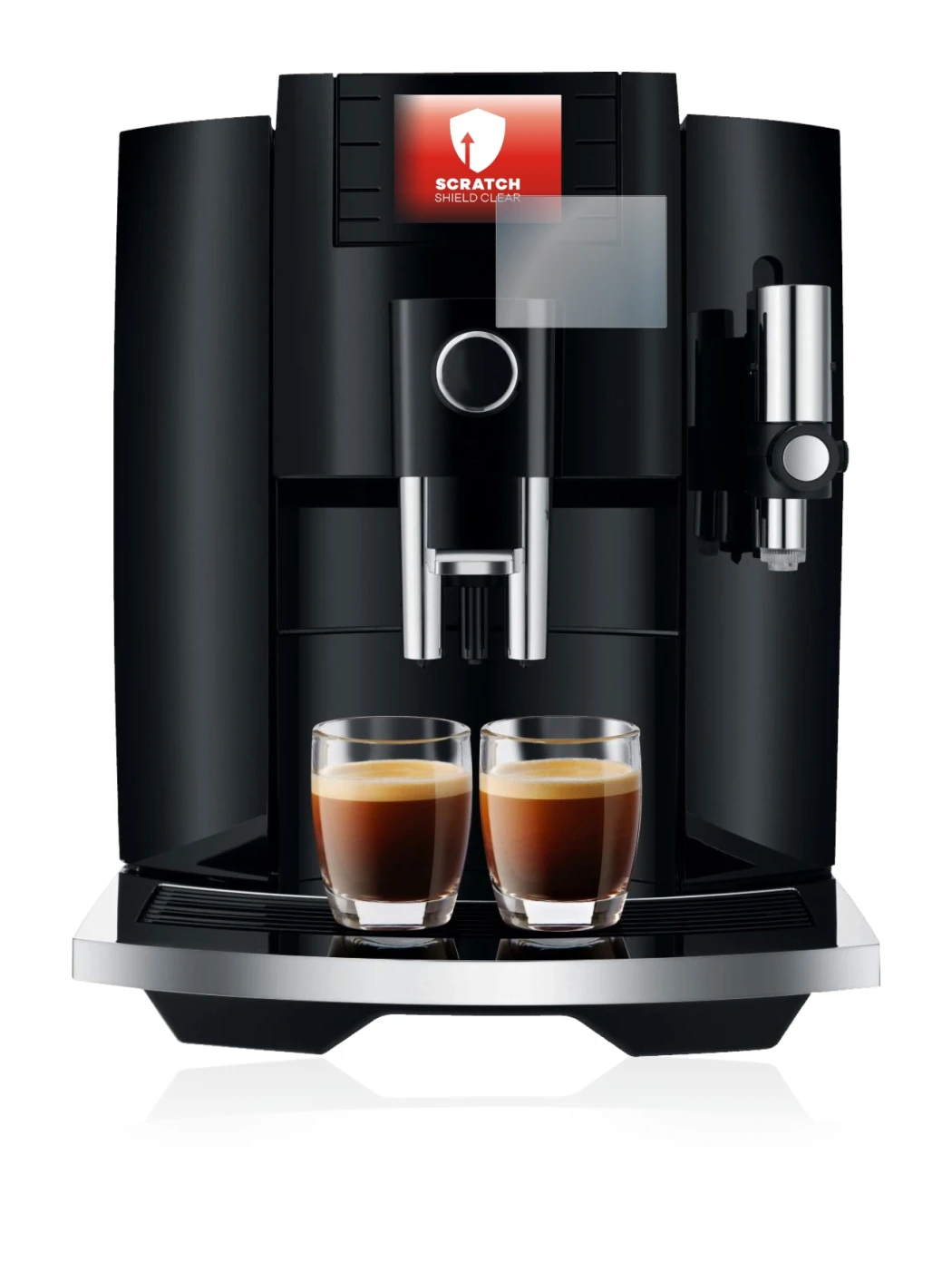 Imagen del dispositivo Jura E8 (EB) con una amplia variedad de protectores de pantalla.