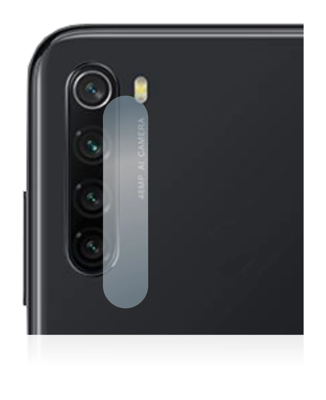 Imagen del dispositivo Xiaomi Redmi Note 8 2021 (SÓLO Cámara) con una amplia variedad de protectores de pantalla.