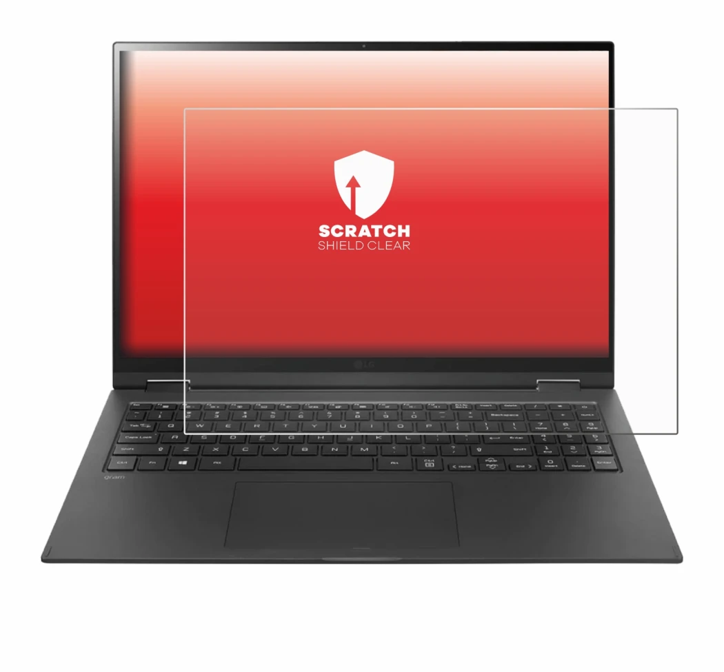 Imagen del dispositivo LG gram 16'' 2-in-1 Touch con una amplia variedad de protectores de pantalla.